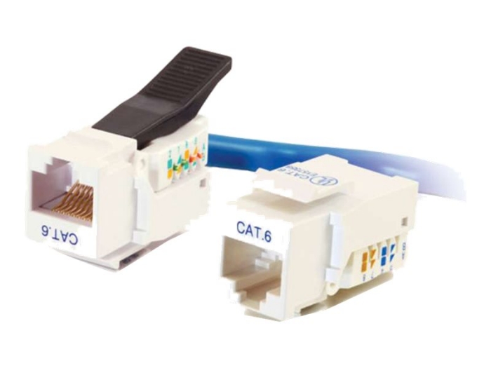 Bild på C2G Cat6 RJ45 UTP Toolless Keystone Jack