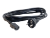 Bild på C2G 2.5m 14 AWG European Power Cord (CEE7/7 to IEC320C13)