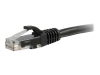 Bild på 25FT BLK CAT6 PVC SNAGLESS UTP PATCH CB