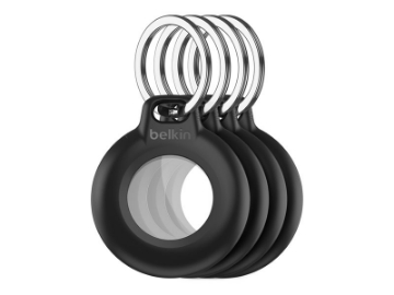 Bild på Airtag Waterproof Keyring 4PK BL