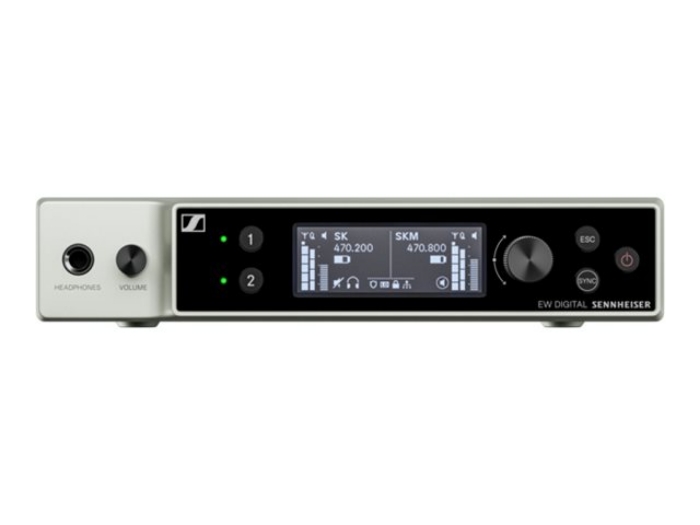 Bild på 2 channel half-rack Dante receiver S1-10