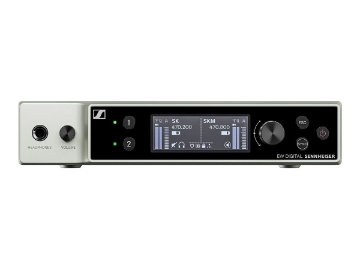 Bild på 2 channel half-rack Dante receiver Q1-9