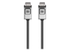 Bild på Belkin 6ft DisplayPort 1.2 Cable with Latches, M/M, 4k